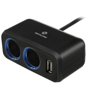 Cigarette lighter adapter 3inputs